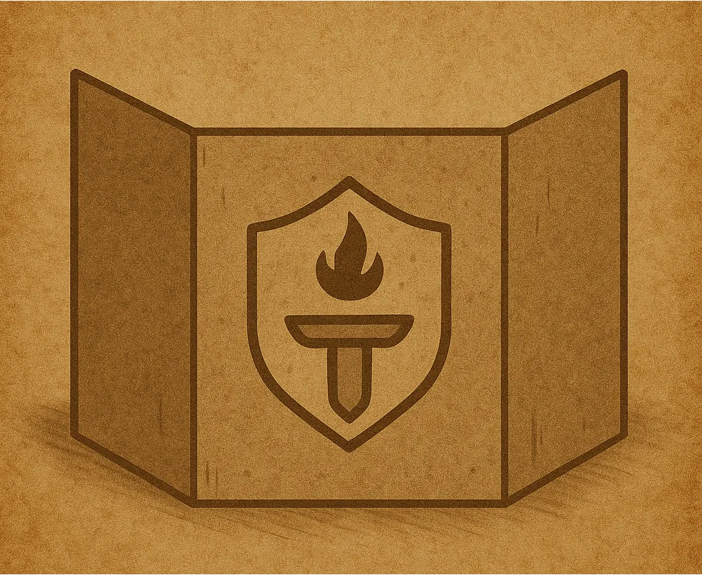 Digital GM screen with quick-reference tables